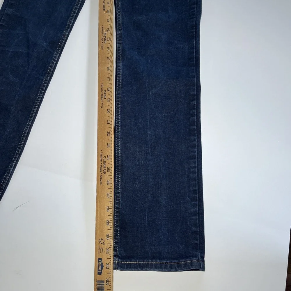 Levi's 511 Blue‎ Jeans Men's 32x34 Dark Wash EUC Preppy Cowboy Western Work